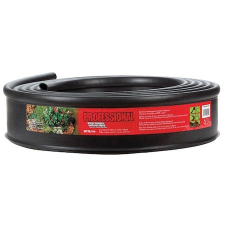 Master Mark Master Mark 20 ft. L X 4.5 in. H Plastic Black Lawn Edging 25320
